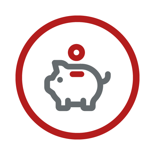 Icon Kosteneinsparung