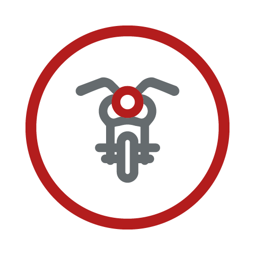 Icon Motorradkennzeichen