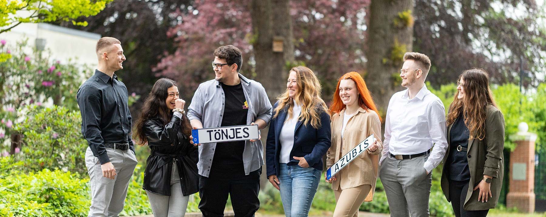 Gruppe Auszubildende Tönjes Holding AG