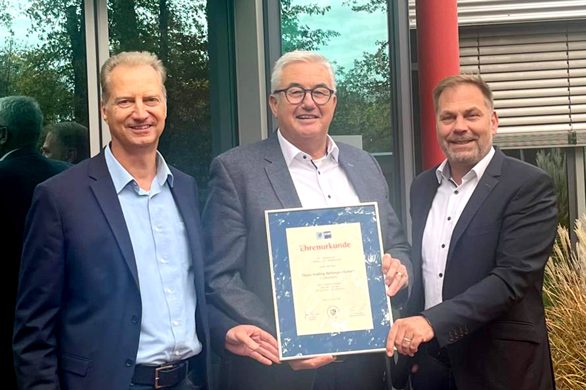 25 Jahre Tönjes Holding AG – ein starkes Team feiert Jubiläum