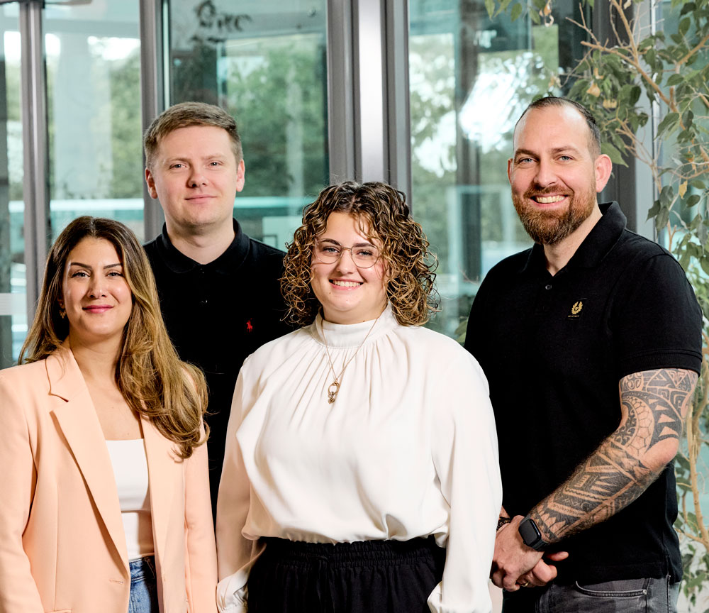 Gruppenfoto Support Team